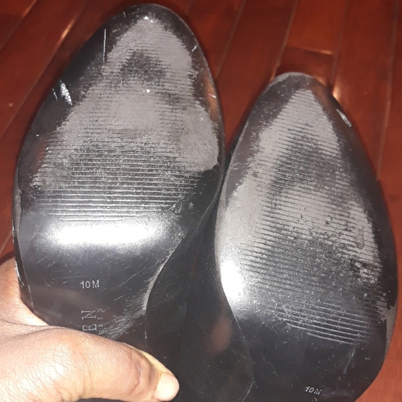 Ralph Lauren black leather pumps - Picture 4 of 5